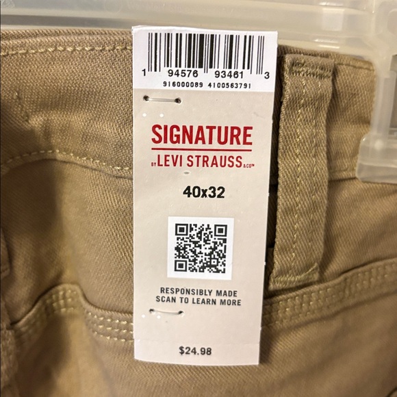 NWT 2 pair Levi’s Signature Carpenter Jeans 40x32 - Picture 4 of 5